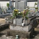 安城市　地域墓地　墓石クリーニング
